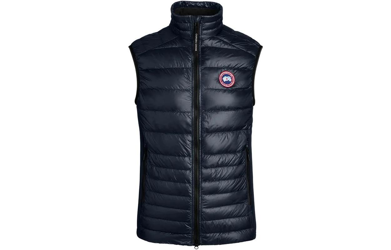 Order Canada Goose HyBridge Lite Tech Down Vest Unisex Navy Blue untuk Musim Ski 2715M-63