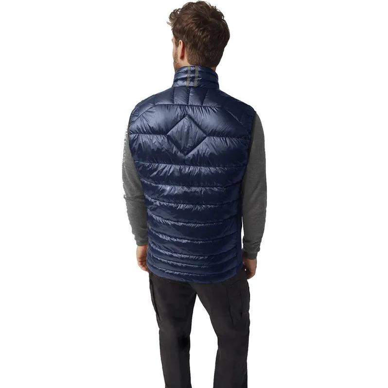 Shop Canada Goose HyBridge Lite Tech Down Vest Unisex Navy Blue untuk Musim Ski 2715M-63
