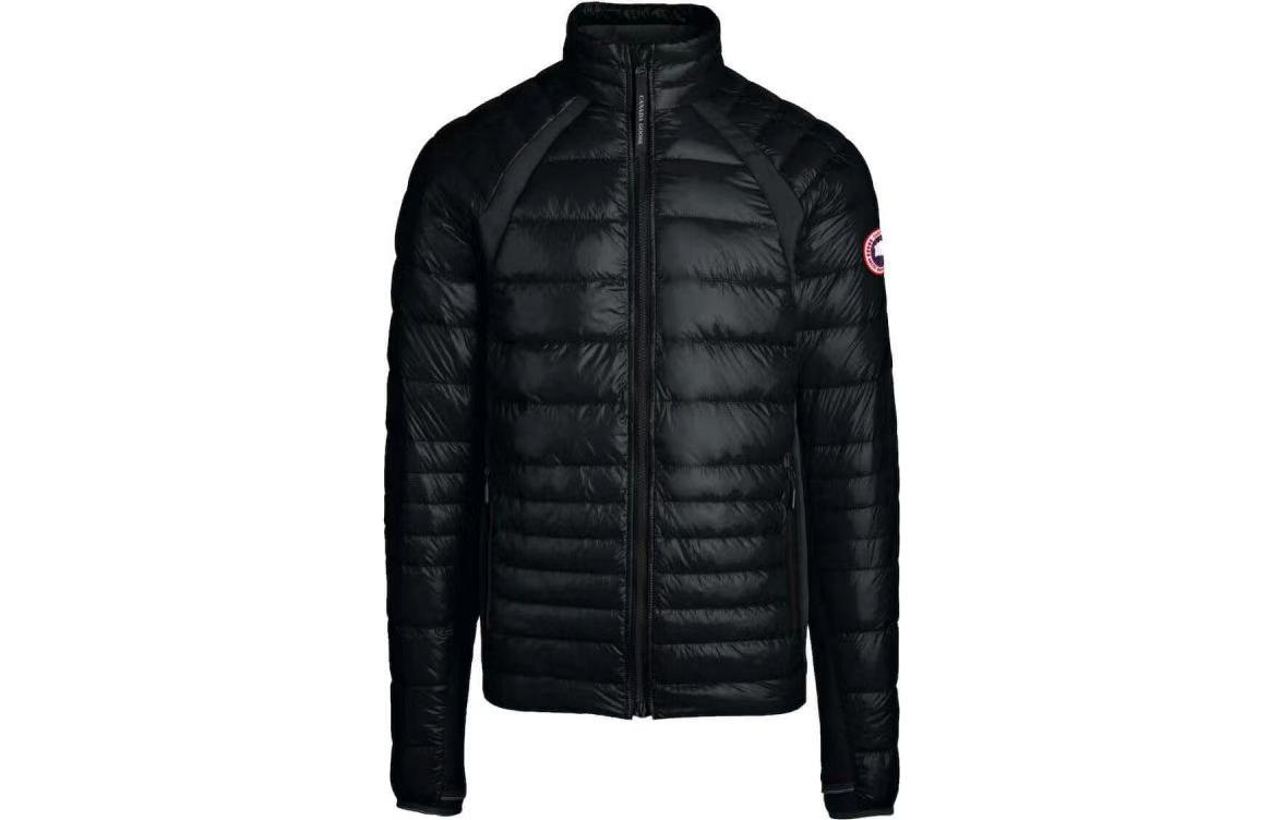 Canada Goose HyBridge Logo Black Windproof Puff Jacket Unisex 2714M-61