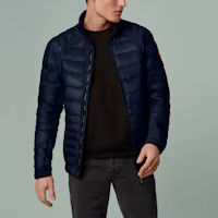 Lookbook Canada Goose HyBridge Navy Down Jacket Unisex Goose Down Windproof Waterproof 2714M-63
