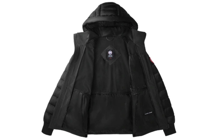 Canada Goose HyBridge Quilted Logo Long Sleeve Down Jacket Black Men’s. 2231M-61 圖 3