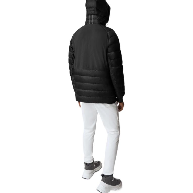 Canada Goose HyBridge Quilted Logo Long Sleeve Down Jacket Black Men’s. 2231M-61 圖 5