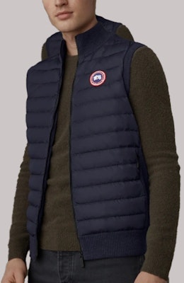 Canada Goose HyBridge Red Label Rompi Knit Tahan Angin/Air Unisex Navy 6829M-67 Shop Canada Goose HyBridge Red Label Rompi Knit Tahan Angin/Air Unisex Navy 6829M-67
