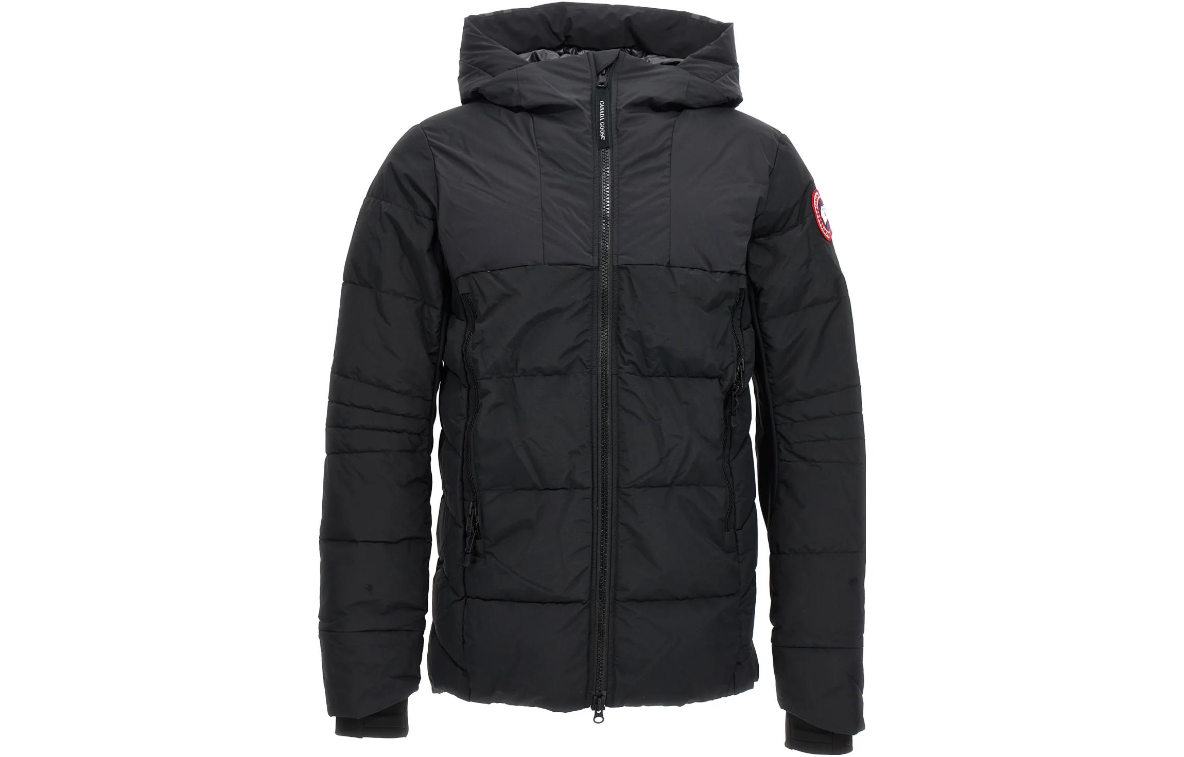 Canada Goose Hybridge Relaxed Fit Zip Hoodie Jacket Black 2742M4-761