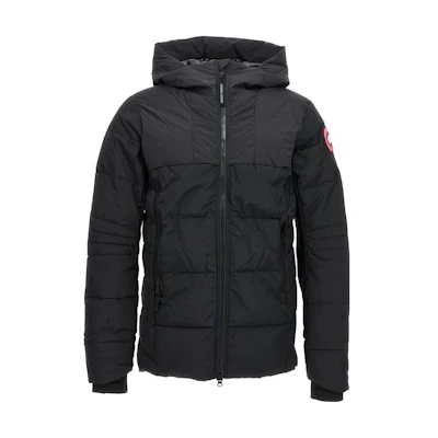 Canada Goose Hybridge Relaxed Fit Zip Hoodie Jacket Black 2742M4-761