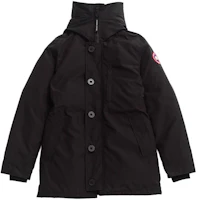 Canada Goose Jasper Series Red Label Black Hooded Down Jacket Unisex 3438MJ Canada Goose Jasper Series Red Label Black Hooded Down Jacket Unisex 3438MJ