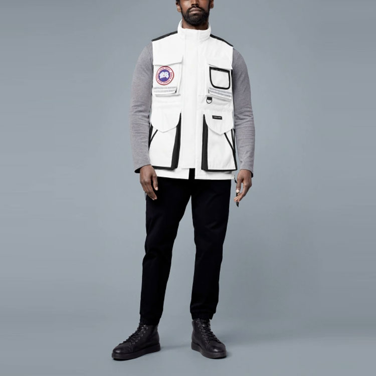 Purchase Rompi Multi-Saku Canada Goose Journey Red Label Unisex - Desain Warna Solid 9507M-433