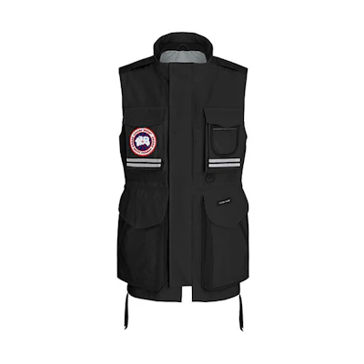 Canada Goose Journey Series Red Label Black Vest Unisex Multi-Pocket Warm Design 9507M-61