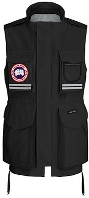 加拿大鵝Journey系列紅標黑色背心男女多口袋保暖設計 9507M-61 Order 加拿大鵝Journey系列紅標黑色背心男女多口袋保暖設計 9507M-61