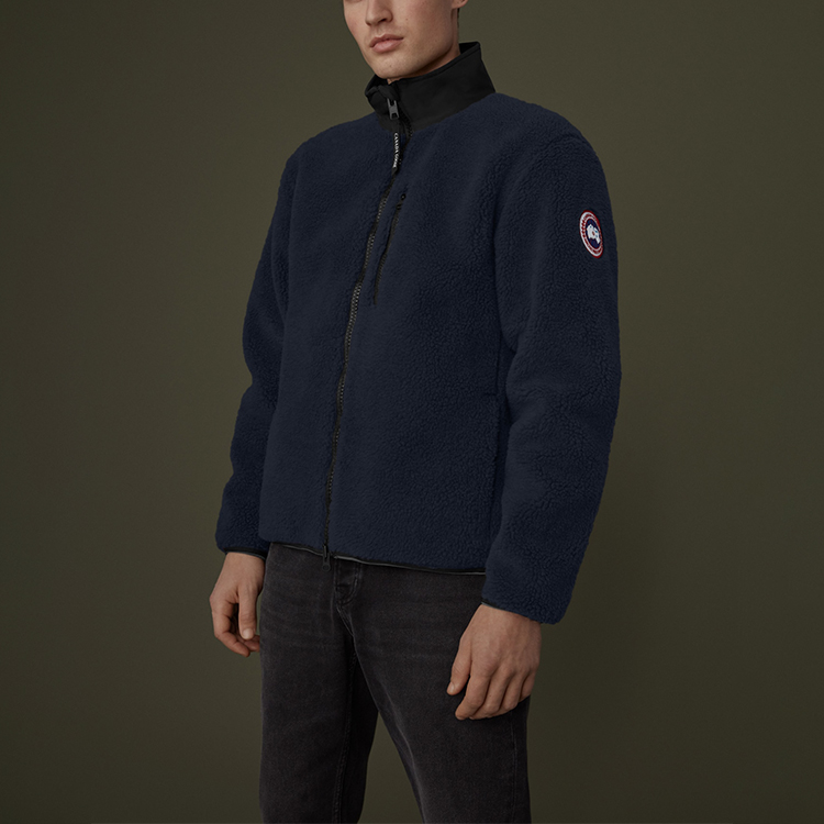 Canada Goose Kelowna Classic Fleece Jacket for Men in Ocean Blue 7017M-63 圖 3