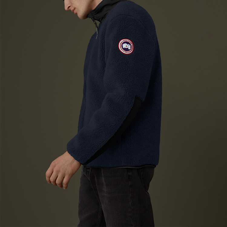 Canada Goose Kelowna Classic Fleece Jacket for Men in Ocean Blue 7017M-63 圖 5