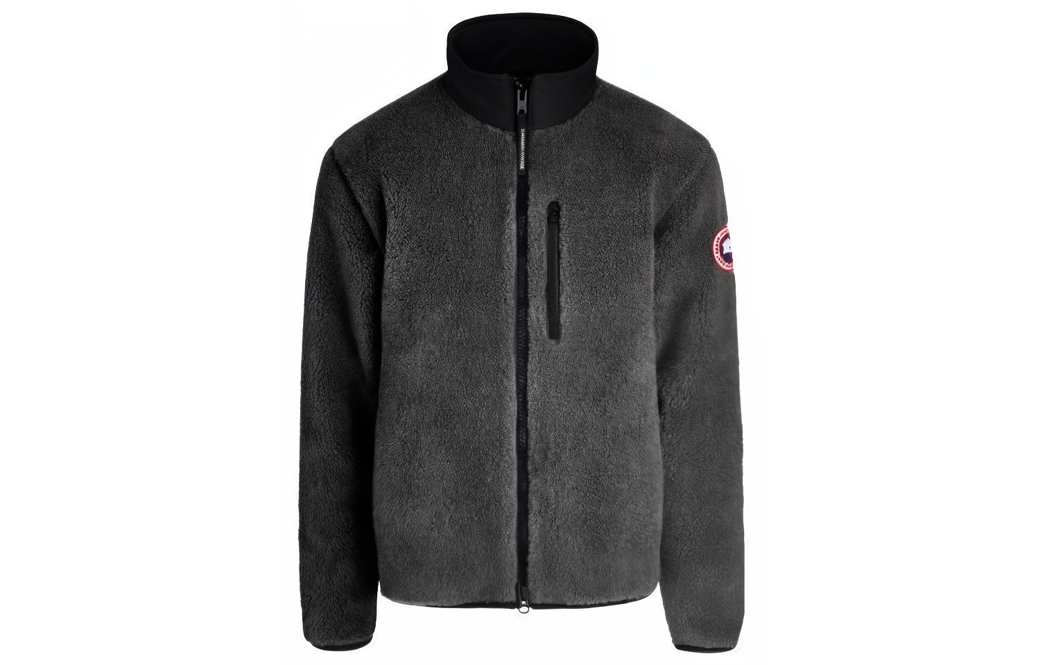 Buy Canada Goose Kelowna Red Label Sherpa Fleece Jacket Iron Grey Mens. 7017M1-699