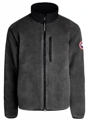 Canada Goose Kelowna Red Label Sherpa Fleece Jacket Iron Grey Mens. 7017M1-699 Buy Canada Goose Kelowna Red Label Sherpa Fleece Jacket Iron Grey Mens. 7017M1-699