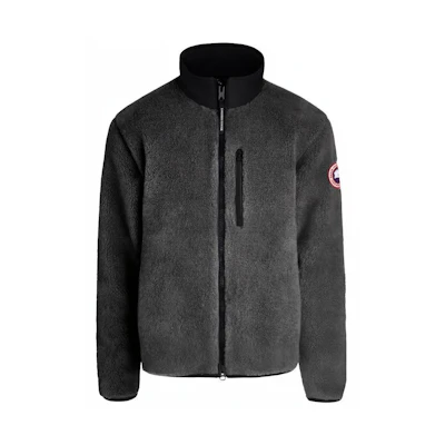 Canada Goose Kelowna Red Label Sherpa Fleece Jacket Iron Grey Mens. 7017M1-699