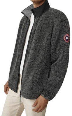 Canada Goose Kelowna Red Label Sherpa Fleece Jacket Iron Grey Mens. 7017M1-699 Purchase Canada Goose Kelowna Red Label Sherpa Fleece Jacket Iron Grey Mens. 7017M1-699
