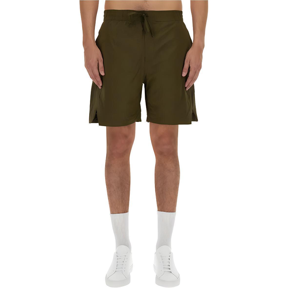 Shop カナダグース キラーニー ブラックラベル メンズ 防風 防水 ショーツ アーミーグリーン 7501MB-49