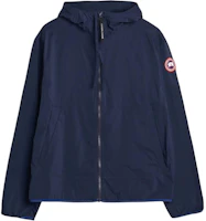 Canada Goose Killarney Solid Logo Hooded Zip Jacket Navy Blue - 2446M-63 Canada Goose Killarney Solid Logo Hooded Zip Jacket Navy Blue - 2446M-63