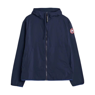 Canada Goose Killarney Solid Logo Hooded Zip Jacket Navy Blue - 2446M-63
