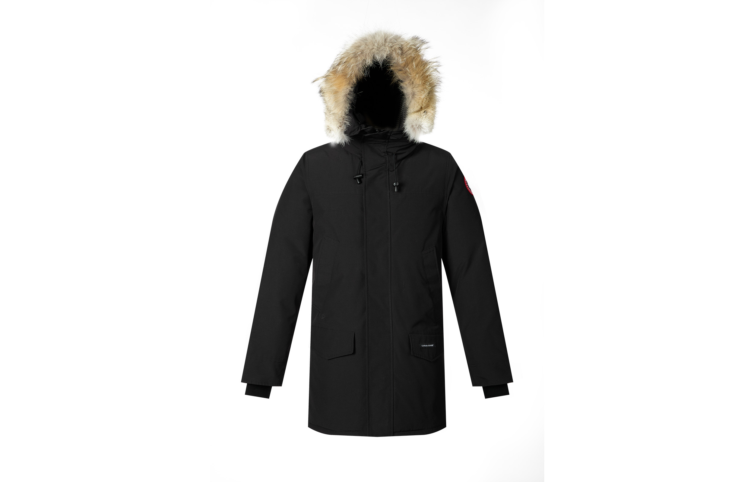 Canada Goose Langford Black Parka Detachable Fur Hood Winter Unisex Jacket 2062M-61
