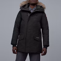 Shop Canada Goose Langford Black Parka Detachable Fur Hood Winter Unisex Jacket 2062M-61