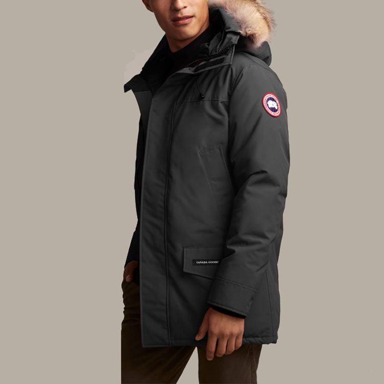 Shop Canada Goose Langford Fusion Fit Kelabu Parka Jaket Bulu Angsa Unisex 2062MA-66