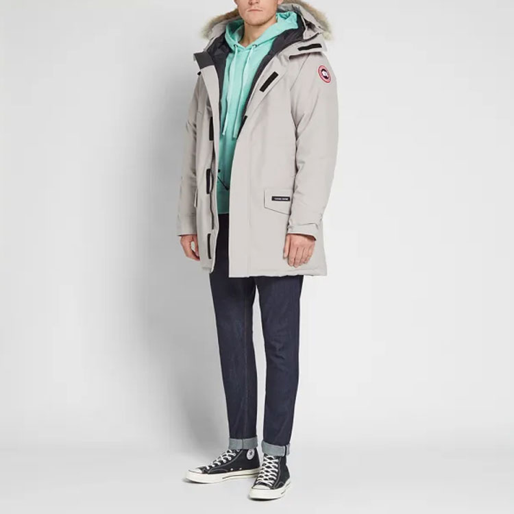 Canada Goose Langford Fusion Fit Parka Gray Unisex Winter Down Coat 2062MA-432 圖 3