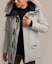 Shop 加拿大鹅 Langford Fusion Fit 灰色男女冬季羽绒大衣 2062MA-432