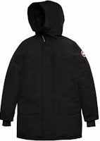 Canada Goose Langford FW22 Men’s Black Parka Jacket with Down Fill and Red Label. 2052M-61 Canada Goose Langford FW22 Men’s Black Parka Jacket with Down Fill and Red Label. 2052M-61