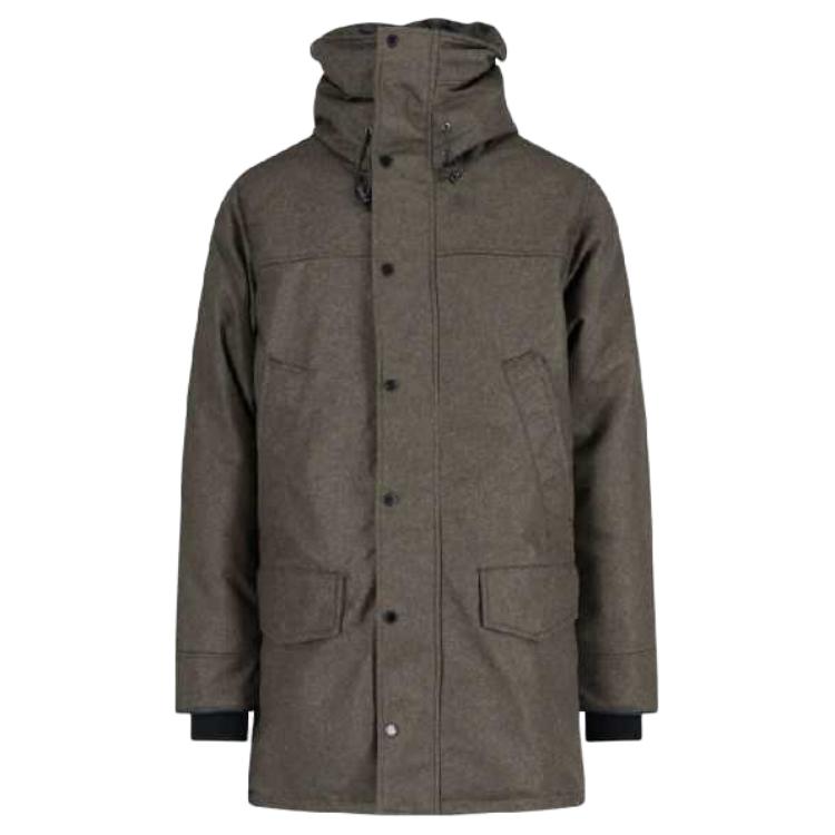 Canada Goose Langford FW22 Windproof Waterproof Long Down Parka Olive Unisex. 2062M1-1162
