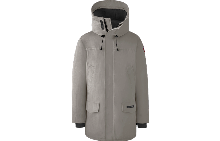 Lookbook Canada Goose Langford Parka: Chaqueta Unisex Impermeable y Cortavientos de Plumón, Gris 2062M-432