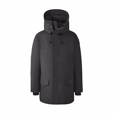 Canada Goose Langford Parka Black Label Waterproof Down Jacket Mens Charcoal Black 2062MB-958