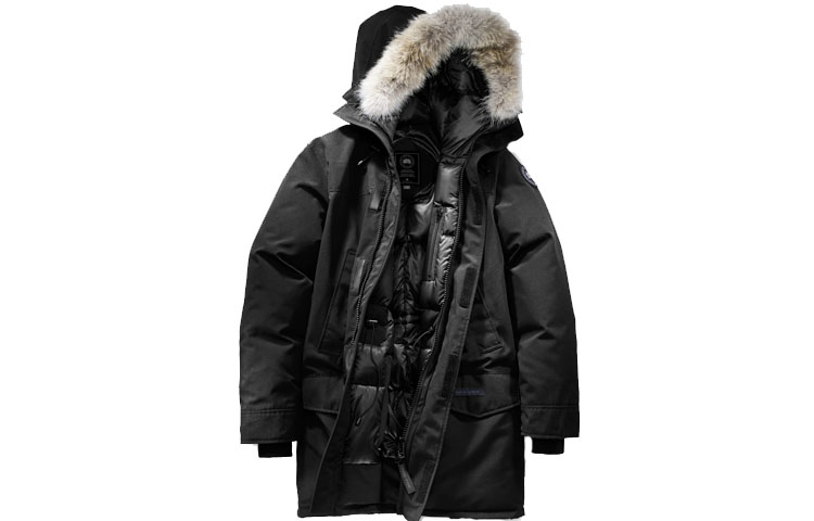 Canada Goose Langford Parka Black Label Windproof Down Jacket Unisex Black 2062MB-61