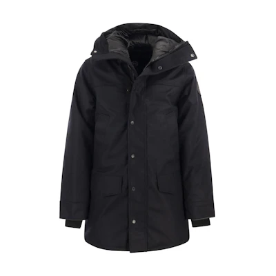 Canada Goose Langford Parka FW22 Unisex Long Down Jacket Navy Blue. 2062M1-1161