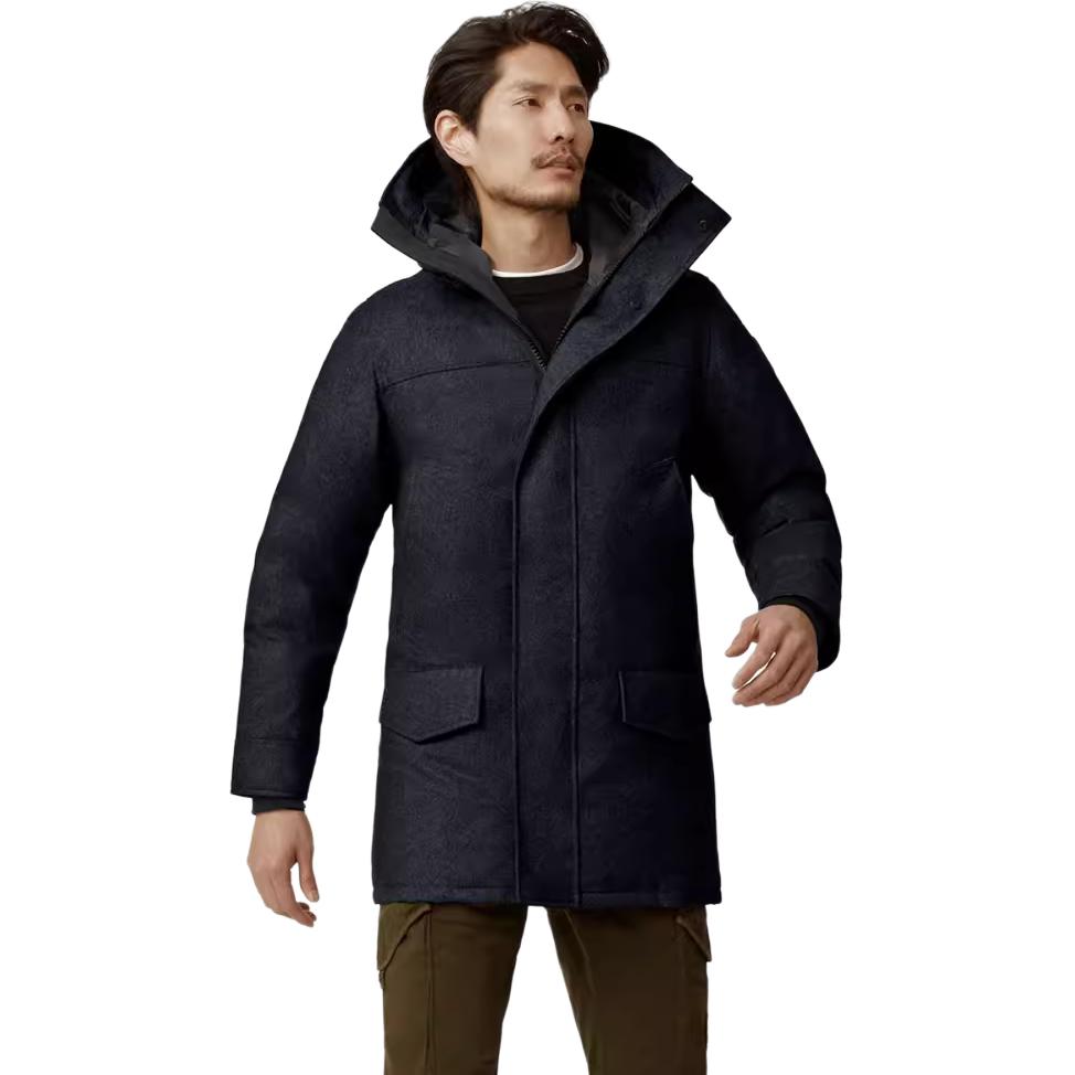 Canada Goose Langford Parka FW22 Unisex Long Down Jacket Navy Blue. 2062M1-1161 圖 6