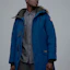 Lookbook 加拿大鵝 Langford 長版羽絨外套 海軍藍 男女冬季保暖外套 2062M-805