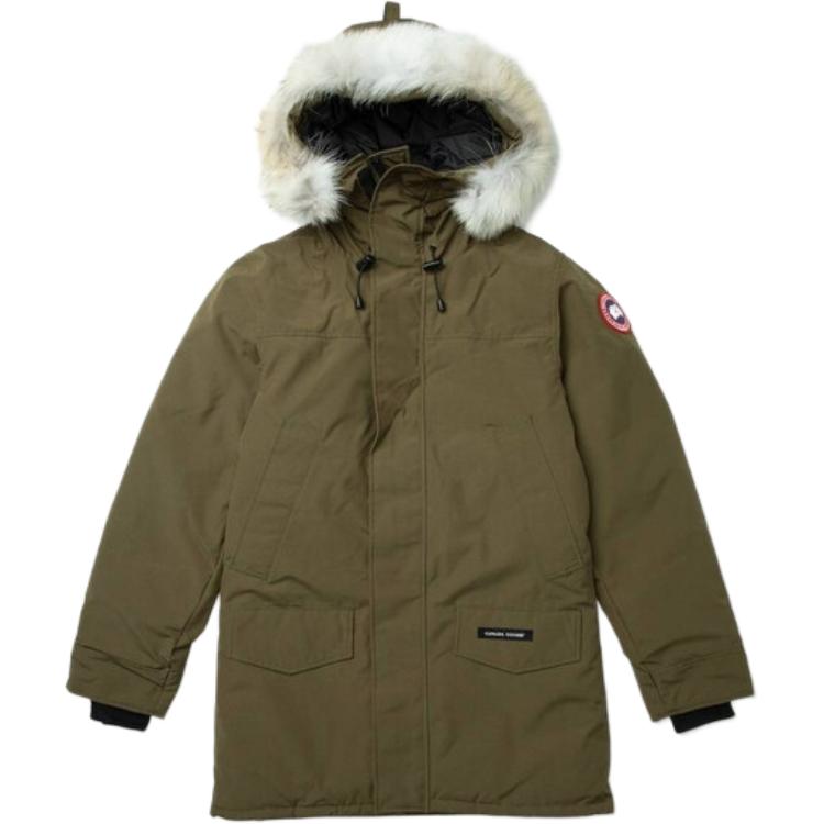 Canada Goose Langford Red Label Waterproof Down Parka Green Unisex Winter Coat 2062M-49