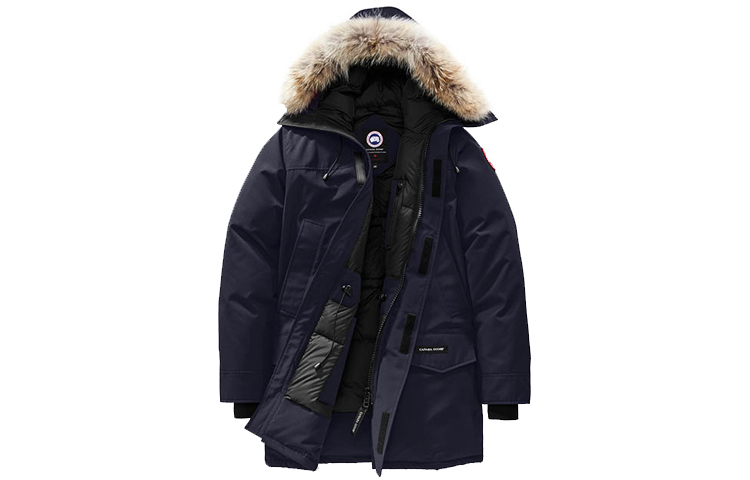 Canada Goose Langford Red Label Waterproof Navy Parka Winter Coat 2062M-646
