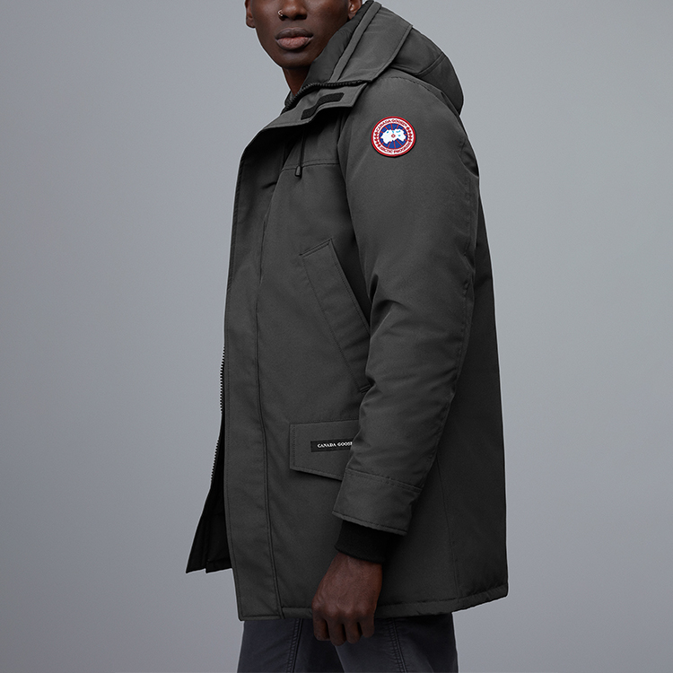 Purchase Canada Goose Langford Red Label Jaket Parka Kalis Air Kelabu Batu Unisex 2062M-66