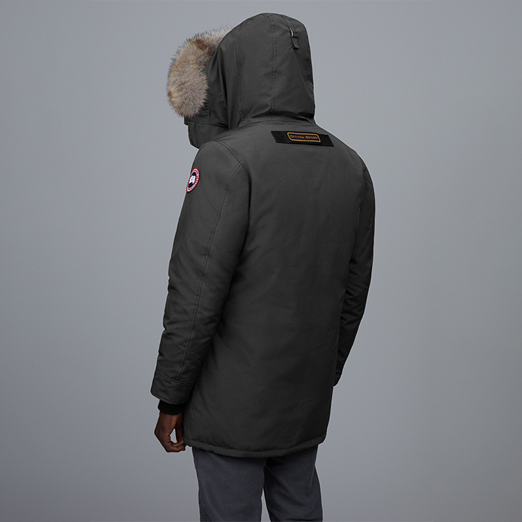 Details for Canada Goose Langford Red Label Jaket Parka Kalis Air Kelabu Batu Unisex 2062M-66