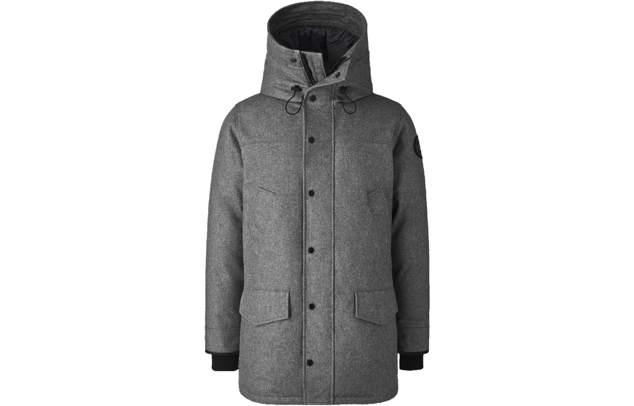 Canada Goose Langford Solid Zip Hooded Windproof Parka  Slate Grey. 2062M1-1551 圖 2