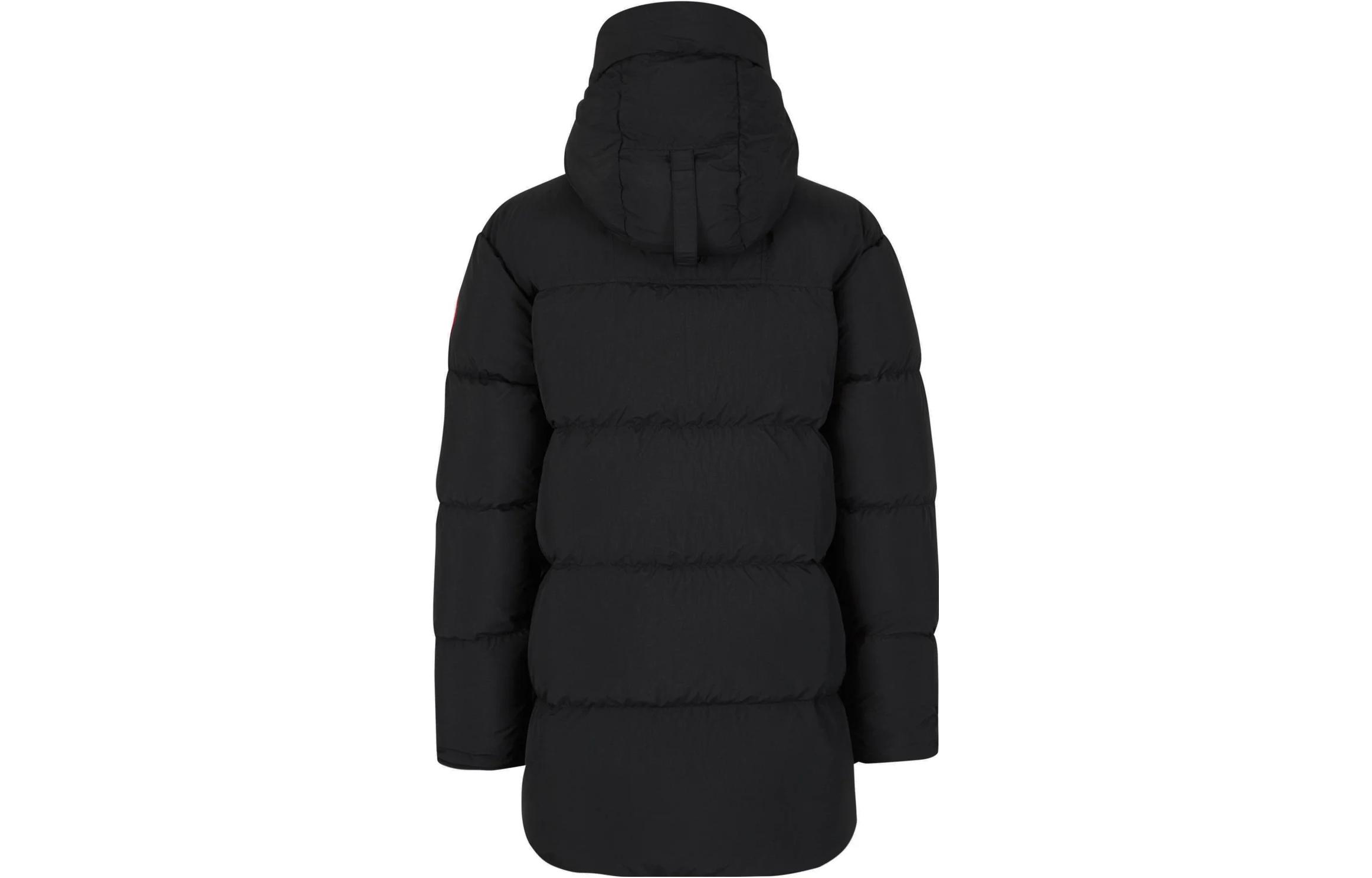 Lookbook Canada Goose Lawrence FW23 Jaket Panjang Puffer Hitam Label Merah Unisex. 2801M-61