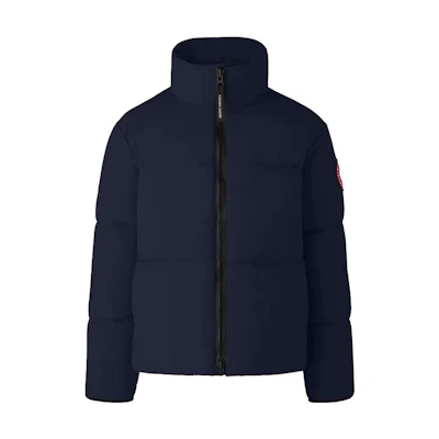 Canada Goose Lawrence FW23 Red Label Navy Blue Puffer Jacket Unisex. 2802M-63