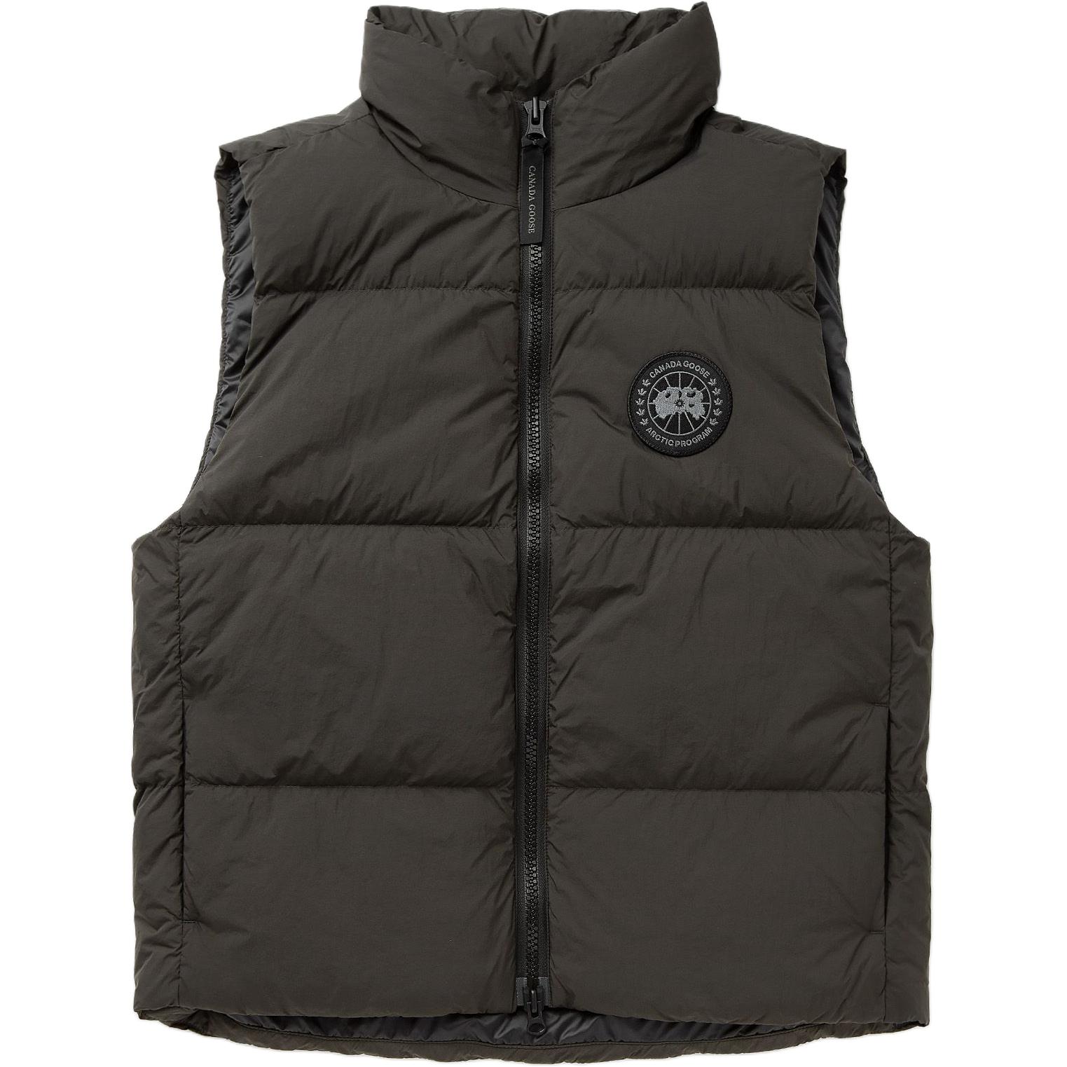 Canada Goose Lawrence FW24 Black Label Puffer Vest Volcano Grey Unisex. 2804MB-782