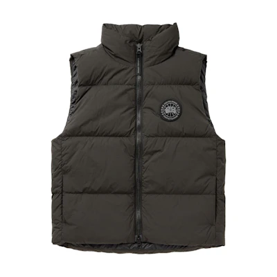 Canada Goose Lawrence FW24 Black Label Puffer Vest Volcano Grey Unisex. 2804MB-782