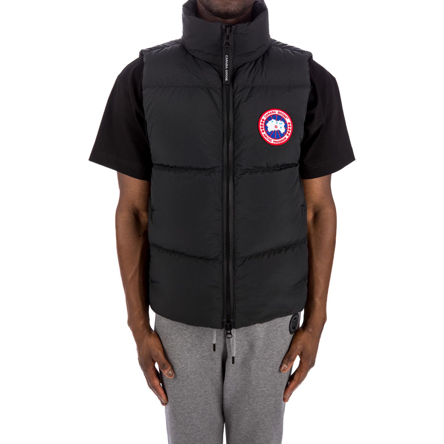 Purchase Canada Goose Lawrence Series Black Unisex Outdoor Puffer Vest - Windproof & Waterproof. 2804M-61