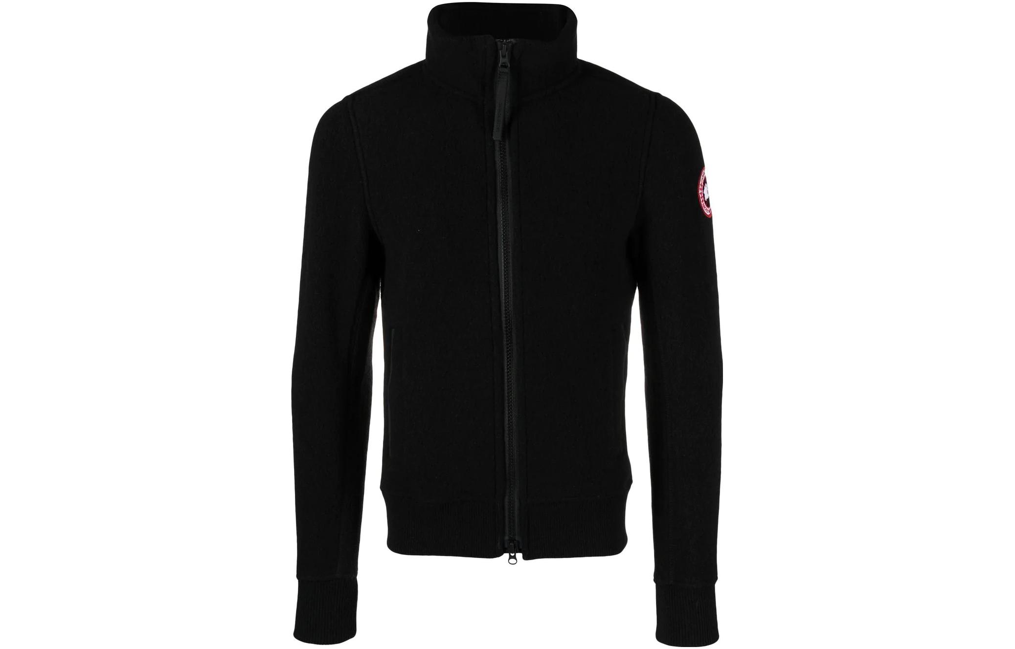 Order Chaqueta Polar con Cremallera Canada Goose Lawson FW22 Negra Logo. 7049M-61