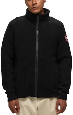 Chaqueta Polar con Cremallera Canada Goose Lawson FW22 Negra Logo. 7049M-61 Shop Chaqueta Polar con Cremallera Canada Goose Lawson FW22 Negra Logo. 7049M-61