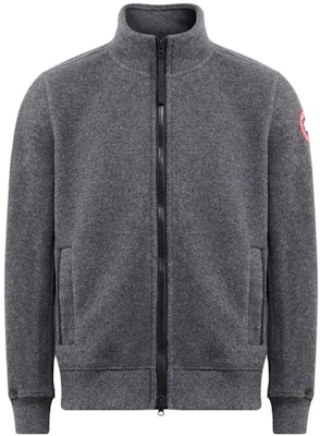 Chaqueta de Lana y Forro Polar Gris para Hombre Canada Goose Lawson con Logo y Cremallera 7049M-211 Buy Chaqueta de Lana y Forro Polar Gris para Hombre Canada Goose Lawson con Logo y Cremallera 7049M-211