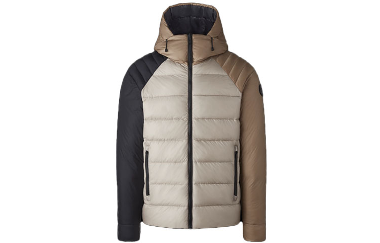 Canada Goose Legacy Series  Hooded Colorblock Long Sleeve Down Jacket. 2729MBCB-1081