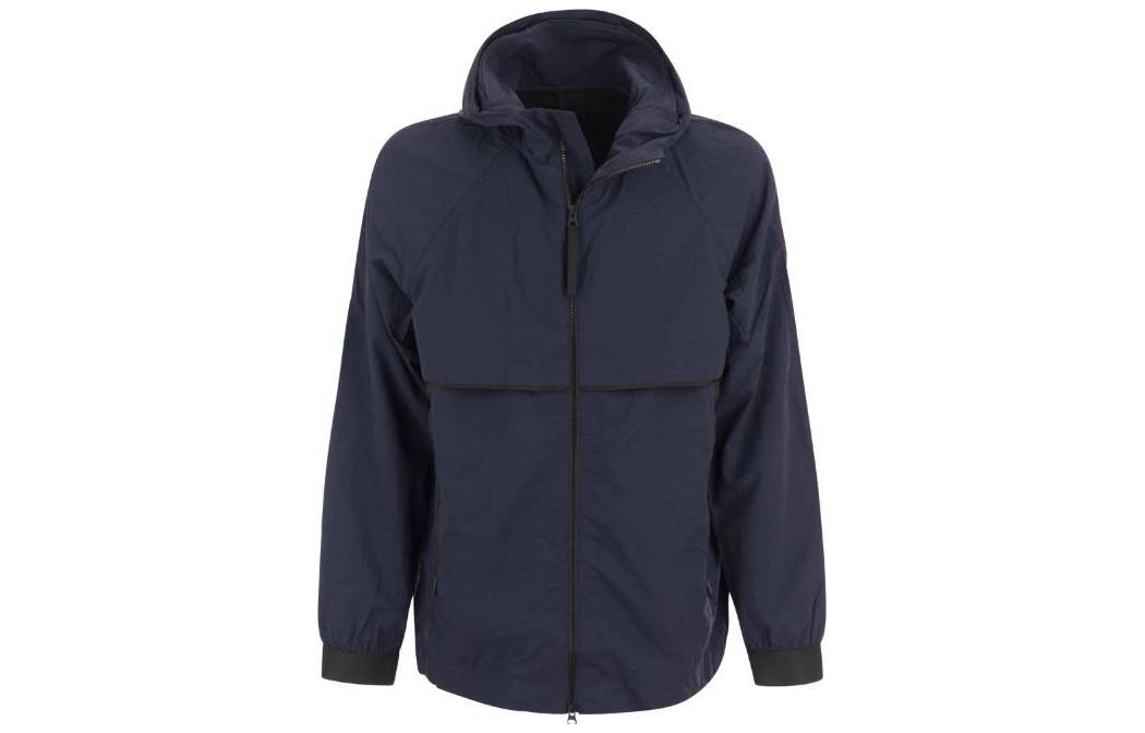 Canada Goose Lightweight Hooded Zip Jacket Navy Blue () 2440M-63